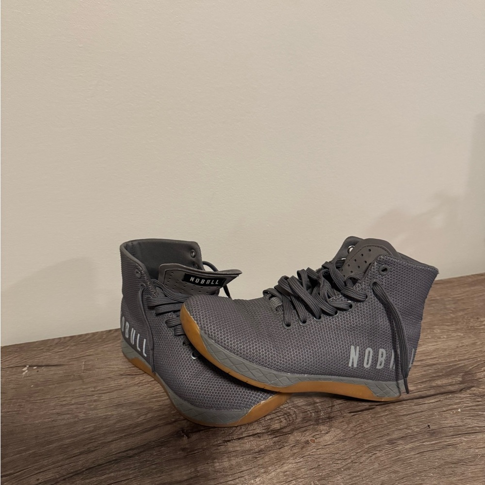 NOBULL Men's Gray High-Top Sneakers